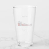John G. Munson glass Glas (Achterkant)