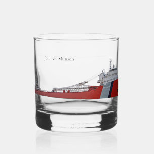 John G Munson glass Whisky Glas