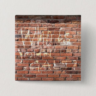 John Galt-vierkant Vierkante Button 5,1 Cm