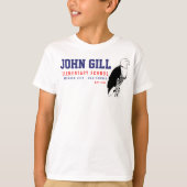 John Gill Eagle Boys Basic T-shirt (Voorkant)
