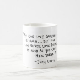 John Green de fout in onze sterrenMok Koffiemok