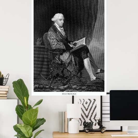 John Hancock Poster (Thuiskantoor)