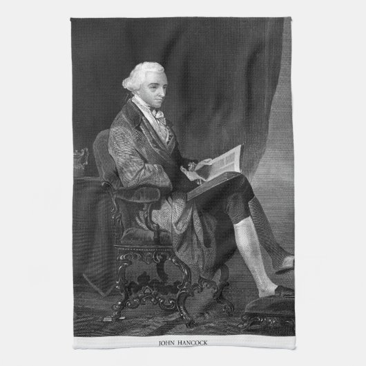 John Hancock Theedoek (Verticaal)