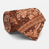 John Henry Dearle Florence Patroon in het rood Stropdas (Opgerold)