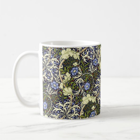 John Henry Dearle Seaweed Pattern Koffiemok (Links)