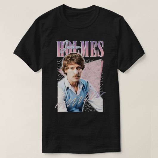 John Holmes Retro Fan Design T-shirt (Design voorkant)