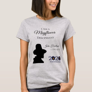 John Howland Mayflower T-shirt voor dames