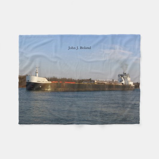 John J. Boland fleece deken (Voorkant (Horizontaal))