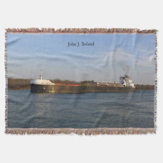 John J. Boland gooit deken (Voorkant)