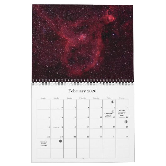 John J. Observatoire McCarthy 2017 Calendrier (Feb 2026)