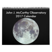 John J. Observatoire McCarthy 2017 Calendrier (Protection)