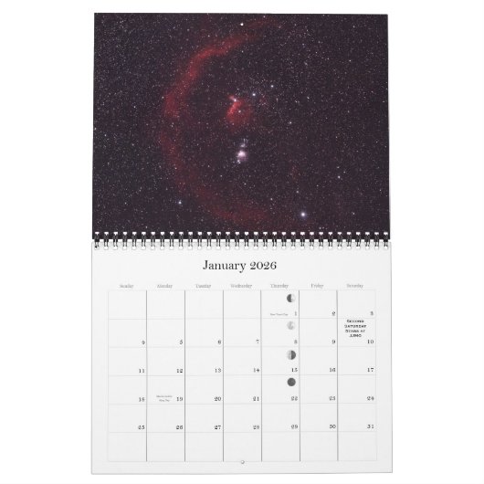 John J. Observatoire McCarthy 2017 Calendrier (Jan 2026)