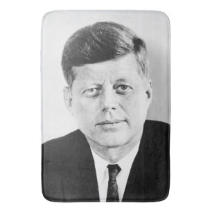 John Jack Kennedy President Witte Huis Badmat
