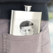 John Jack Kennedy President Witte Huis Flacon (Voorbeeld)