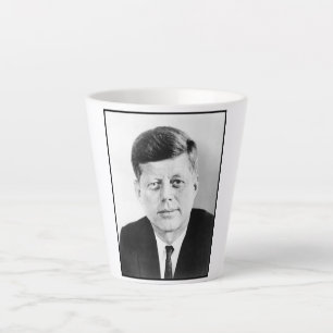 John Jack Kennedy President Witte Huis Latte Mok