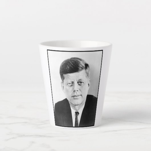 John Jack Kennedy President Witte Huis Latte Mok (Voorkant)