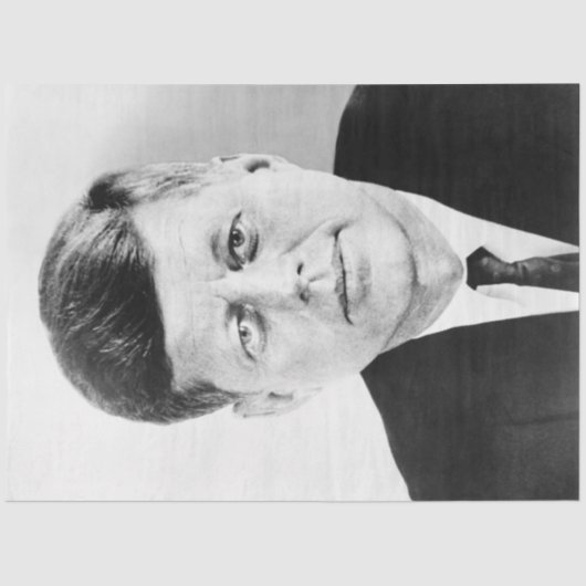 John Jack Kennedy President Witte Huis Tissuepapier (Voorkant)