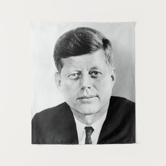 John Jack Kennedy President Witte Huis Wandkleed (Voorkant)