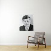 John Jack Kennedy President Witte Huis Wandkleed (In situ)