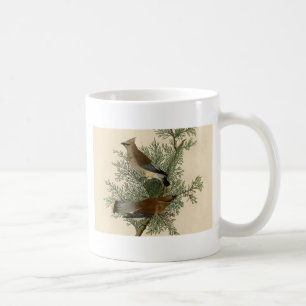 John James Audubon Cedar Waxwing Vogelprint Koffiemok