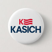 John Kasich 2016 Campaign Button - 2,25-inch ronde (Voorkant)