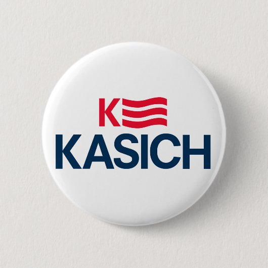 John Kasich 2016 Campaign Button - 2,25-inch ronde (Voorkant)