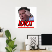 John Kasich - Affiche du gouverneur de l'Ohio Idio (Bureau à domicile)