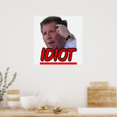 John Kasich - Affiche du gouverneur de l'Ohio Idio (Cuisine)