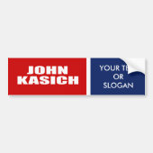 JOHN KASICH VOOR GOVERNOR BUMPERSTICKER (Voorkant)