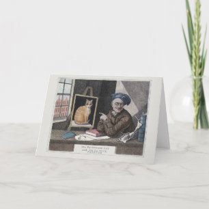 John Kay The Favoriete Cat Colorized Kaart