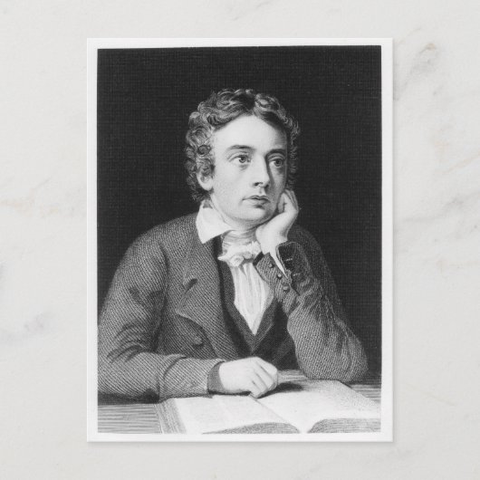 John Keats Briefkaart (Voorkant)