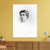 John Keats Canvas Afdruk (Insitu (Woonkamer))