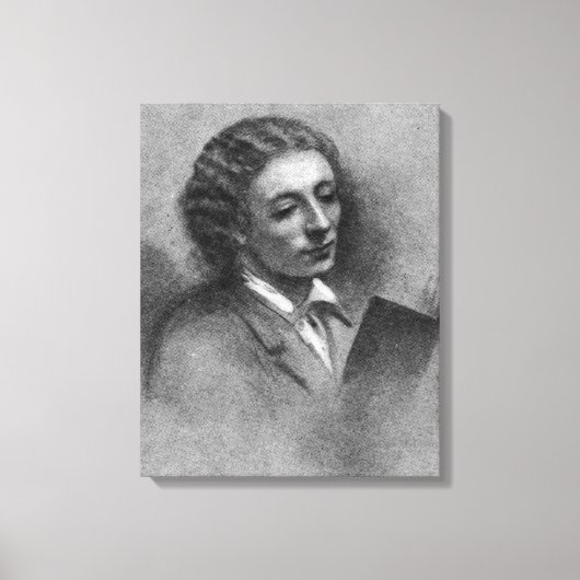 John Keats Canvas Afdruk (Voorkant)