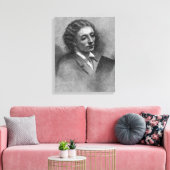 John Keats Canvas Afdruk (Insitu (Woonkamer))