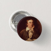 John Keats Ronde Button 3,2 Cm (Voorkant /achterkant)