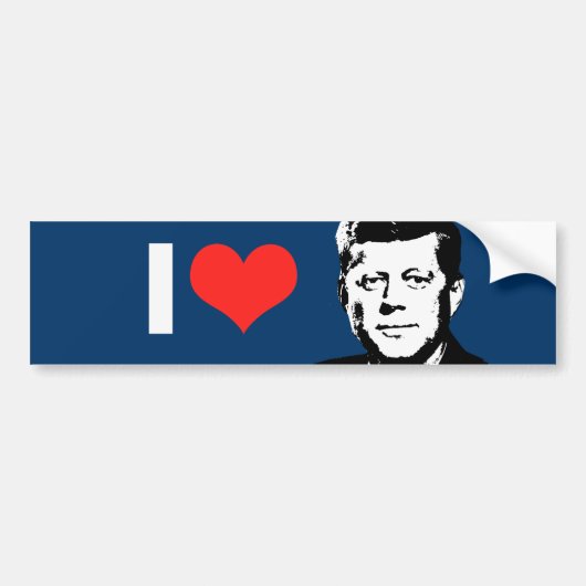 John Kennedy 2012 Bumpersticker (Voorkant)