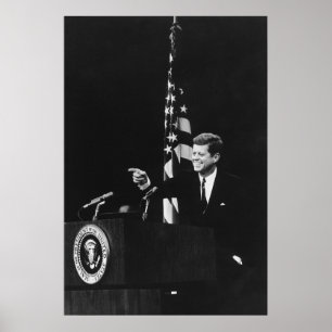 John Kennedy 35e President van de Verenigde Staten Poster