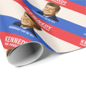 John Kennedy en Leiderschap Cadeaupapier (Rol Hoek)