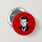 John Kennedy Gear Ronde Button 5,7 Cm (Voorkant /achterkant)