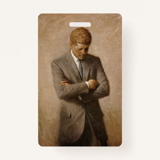 John Kennedy US Presidential White House Portret Badge (Voorkant)