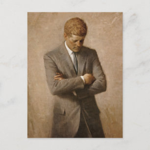 John Kennedy US Presidential White House Portret Briefkaart