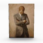 John Kennedy US Presidential White House Portret Fotoblokken (Voorkant)