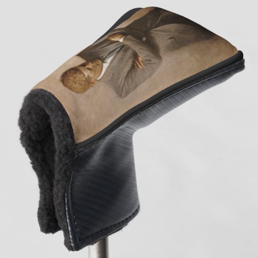 John Kennedy US Presidential White House Portret Golfheadcover (3/4 voorkant)