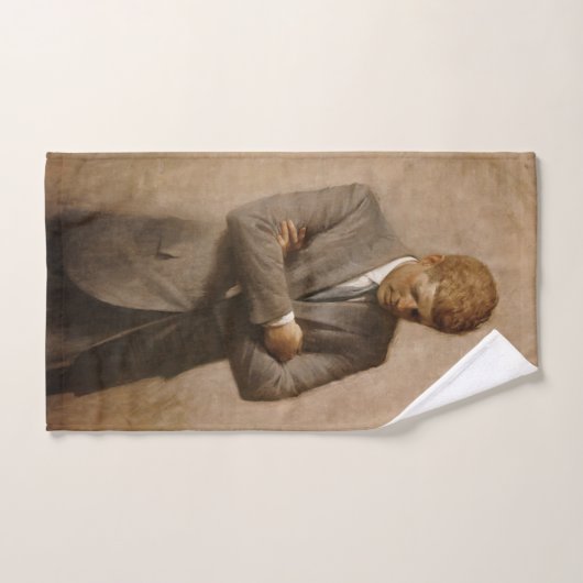 John Kennedy US Presidential White House Portret Handdoek (Handdoek)