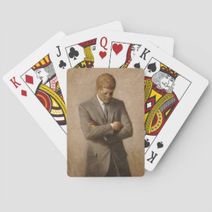 John Kennedy US Presidential White House Portret Pokerkaarten