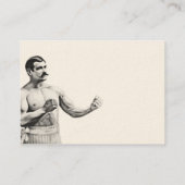 John L. Sullivan Calling Card Contactkaartje (Achterkant)