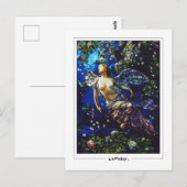 John La Farge #104 - Carte postale d'art fin (Devant / Derrière)