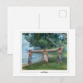 John La Farge #10 - Carte postale d'art fin (Devant / Derrière)