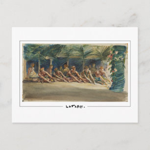 John La Farge #56 - Carte postale d'art fin
