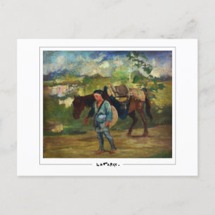 John La Farge #62 - Briefkaart met fijne kunst